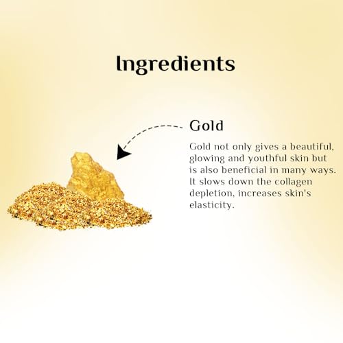 Richfeel Luxury Gold Bleach For Radiant & Glowing Skin | Skin Brightening Bleach | Brightens Complexion| 320 g - Image 4
