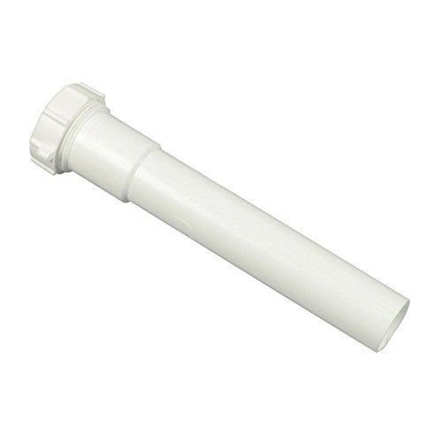 Danco 51668 Slip-Joint Extension Tube, White, 1-1/4" x 8" - Image 1