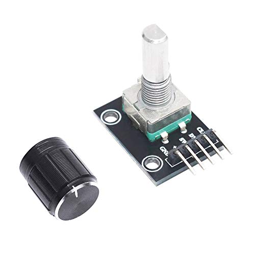 WayinTop 5pcs 360 Degree Rotary Encoder Module KY-040 Brick Sensor Development Board with Push Button for Arduino - Image 4