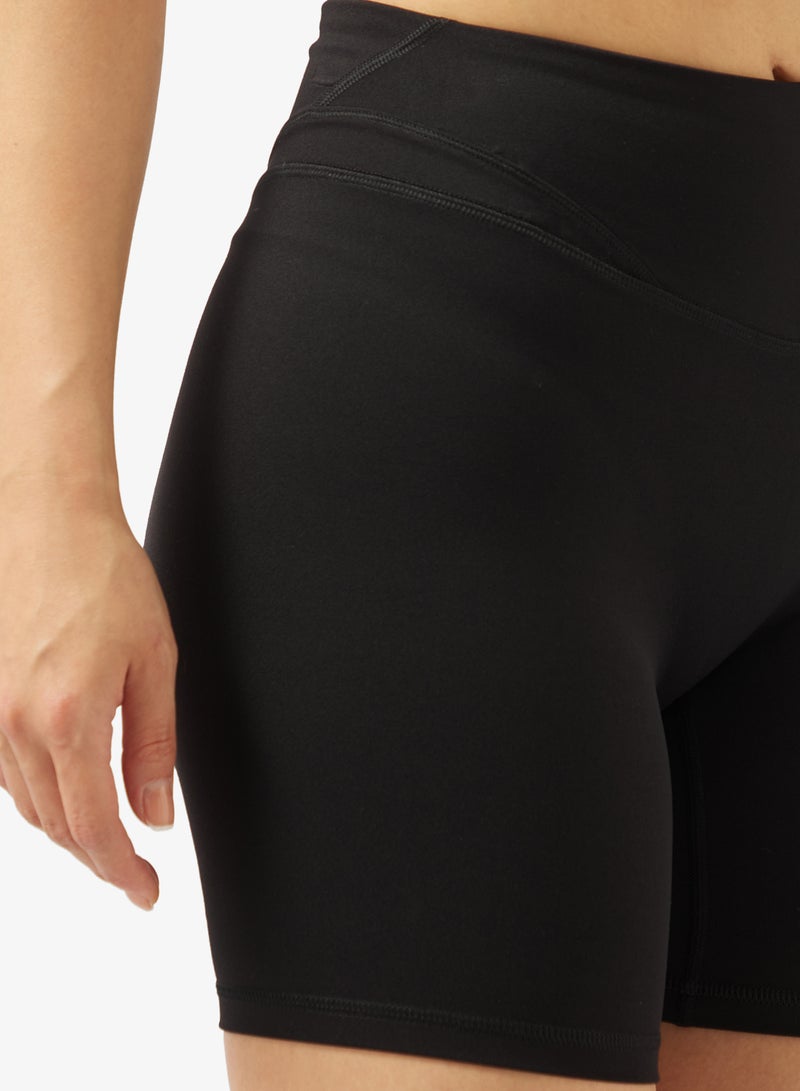 فورورد شورت نحت بدون خياطة بخصر مرتفع - Image 4