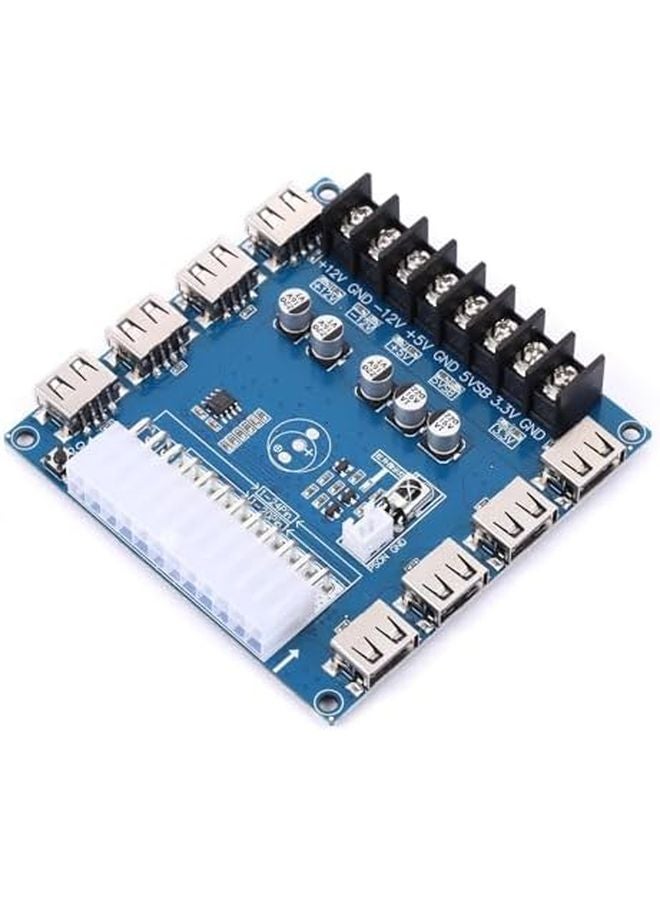 ATX Power Supply Adapter Board Module with Output Wiring for Computer Chassis - Image 3