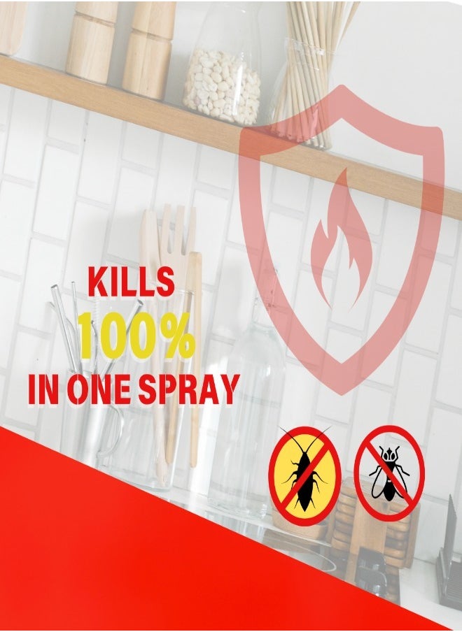 FAMIPRO  Insect Killer Black 3x400ml - Effective Indoor and Outdoor Pest Control  - Image 3