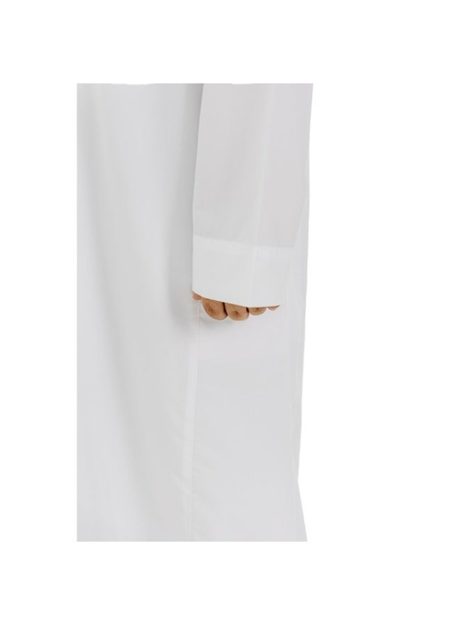 لبسون ثوب ولادي ابيض بسحاب من لبسون - Image 3