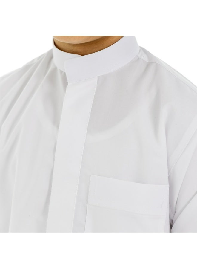 لبسون ثوب ولادي ابيض بسحاب من لبسون - Image 2