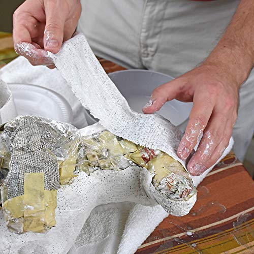 Activa Rigid Wrap Plaster of Paris Cloth Bulk Pack, 12-in x 50-ft | Ideal Sculpting Medium for Arts & Crafts - Image 4