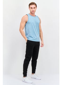 Legend Men Sportswear Fit Sleeveless Training Vest, Marine Blue  - Image 4