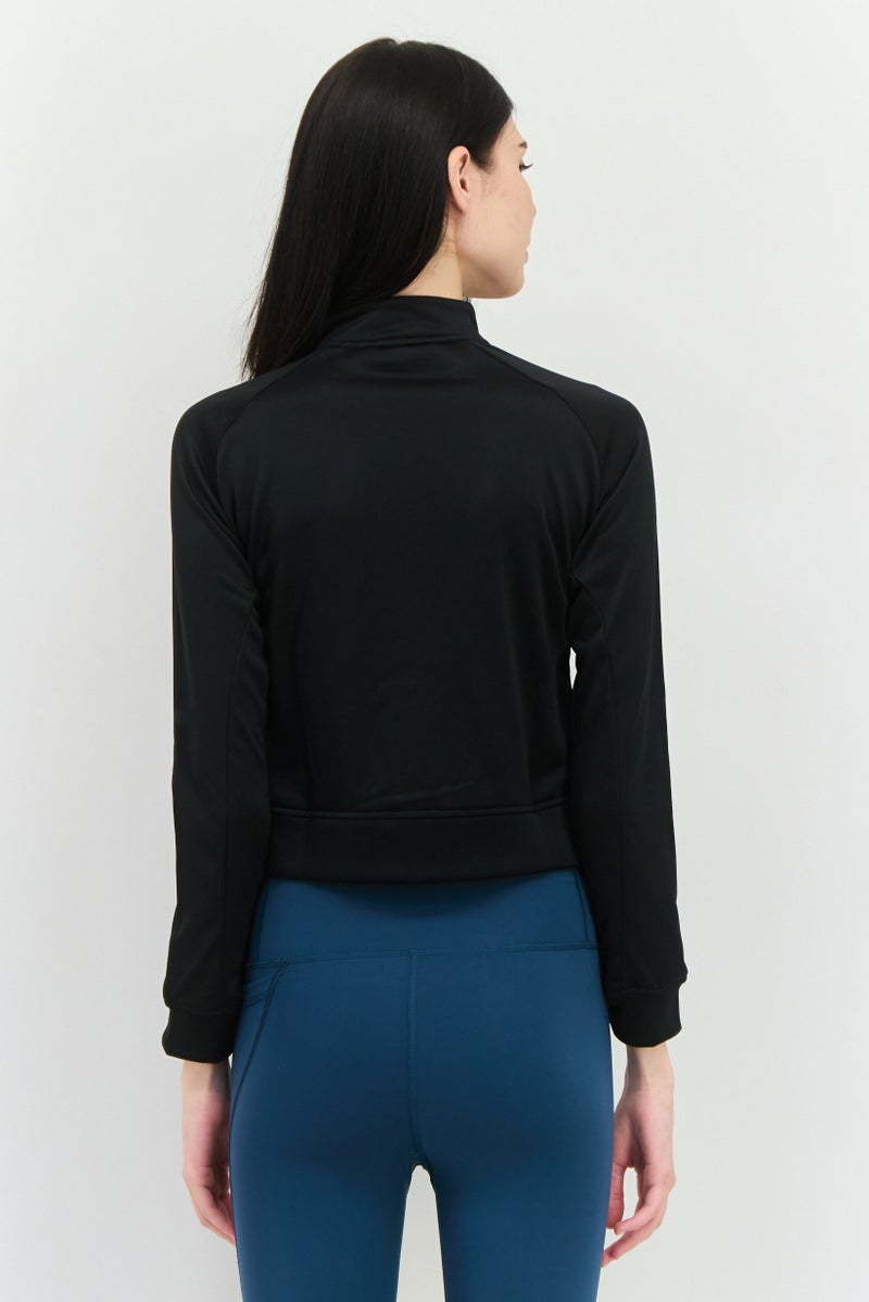 PUMA Women Sportswear Fit Long Sleeves Outdoor Sweatshirt, Black/White  - Image 3
