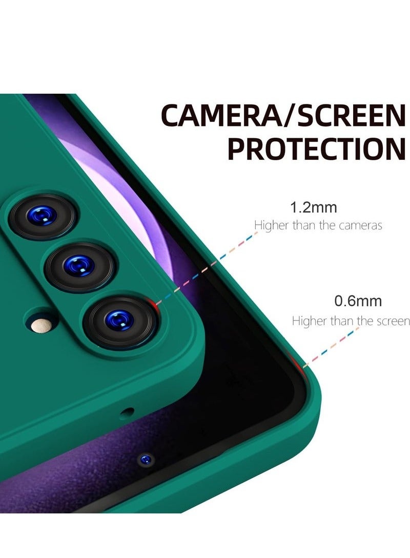 TIGER Samsung Galaxy A16 Case Cover – Liquid Silicone Shockproof Protective Case with Camera Protection for Samsung Galaxy A16 2024  Green - Image 3
