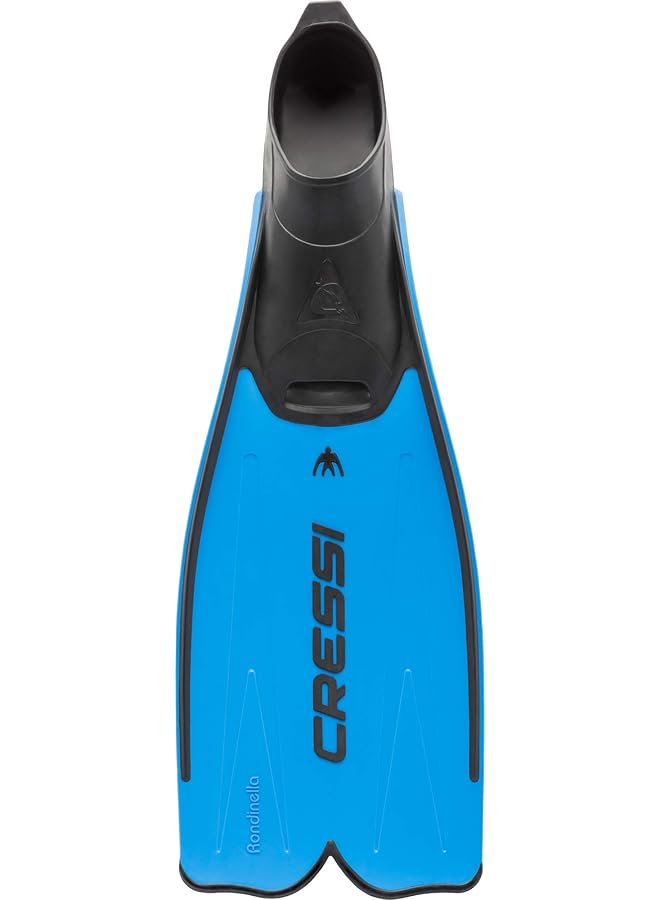 Cressi Rondinella Full Foot Snorkeling/Free Diving Fins (Made In Italy) - Image 2