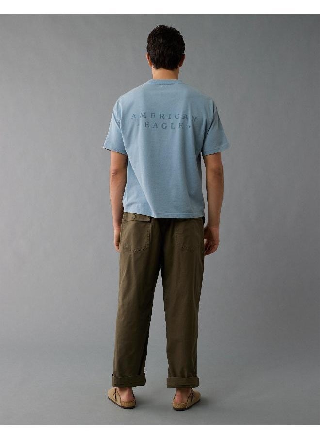 American Eagle AE Oversized Graphic T-Shirt  - Image 2
