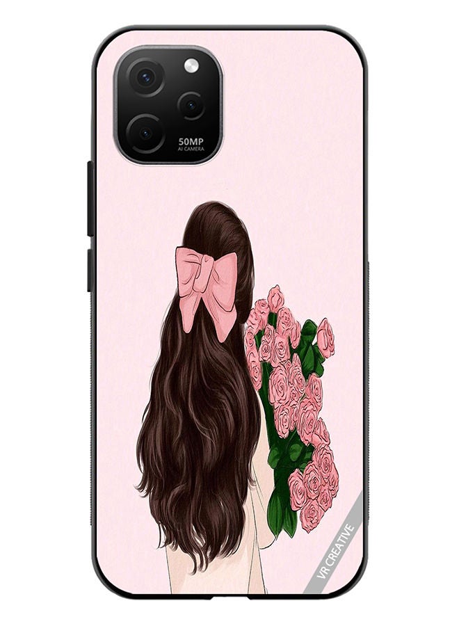 VR CREATIVE Protective Case Cover For Huawei Nova Y61 Lovely Flower Design Multicolour - Image 1