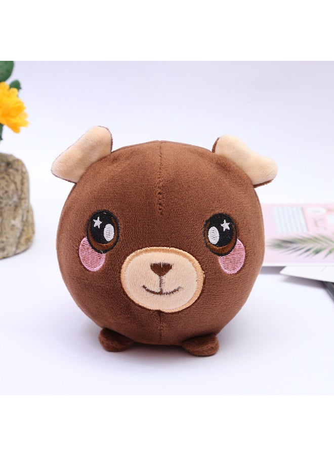 Direct Squishy Slow Rebound Doll Decompression Toys Environmentally Friendly Cute Cartoon Plush PU Toys-Color:Cartoon Plush 4 - Image 1