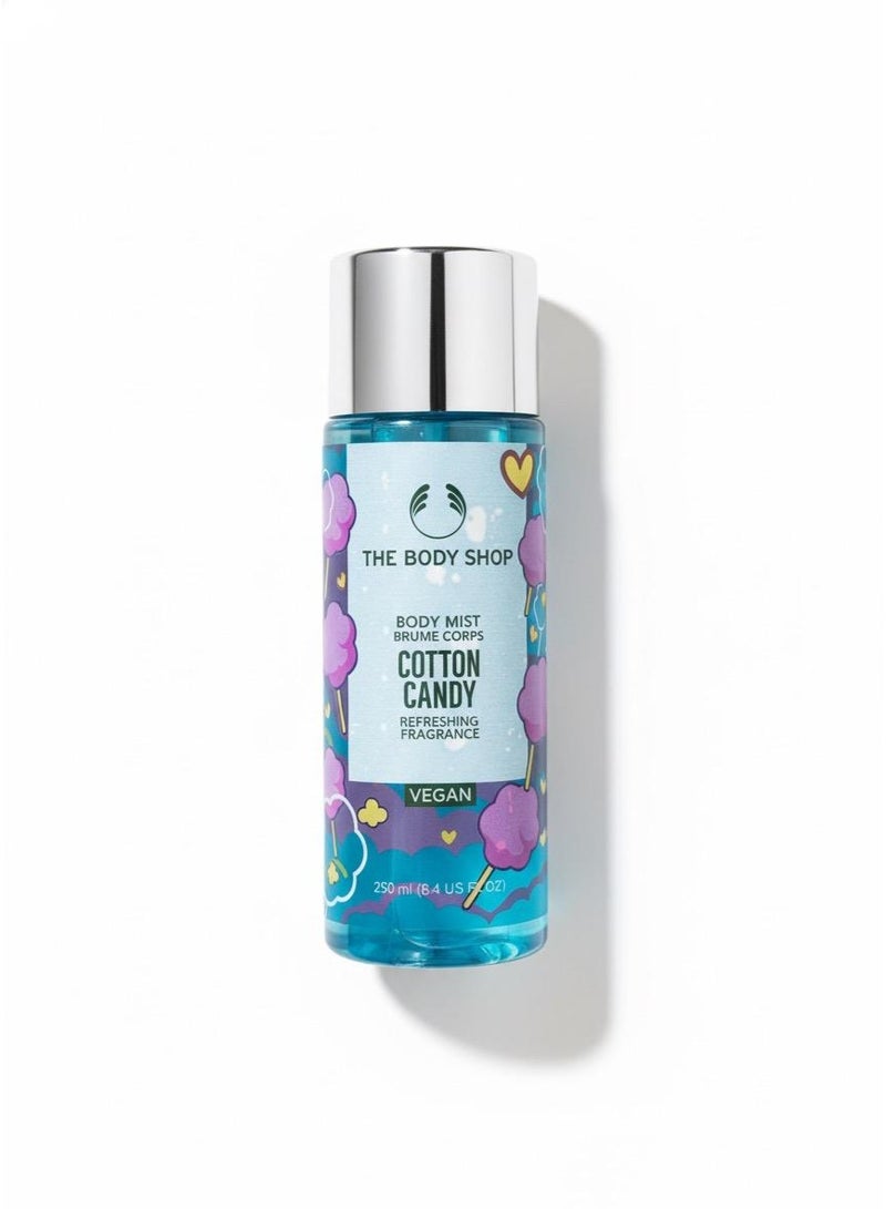 ذا بودي شوب رذاذ الجسم قطن الحلوى 250 مل
