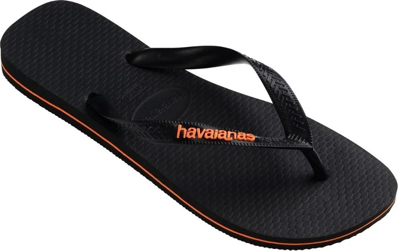 هافاياناس Havainas Logo Metallic Men's Slippers 412724400058