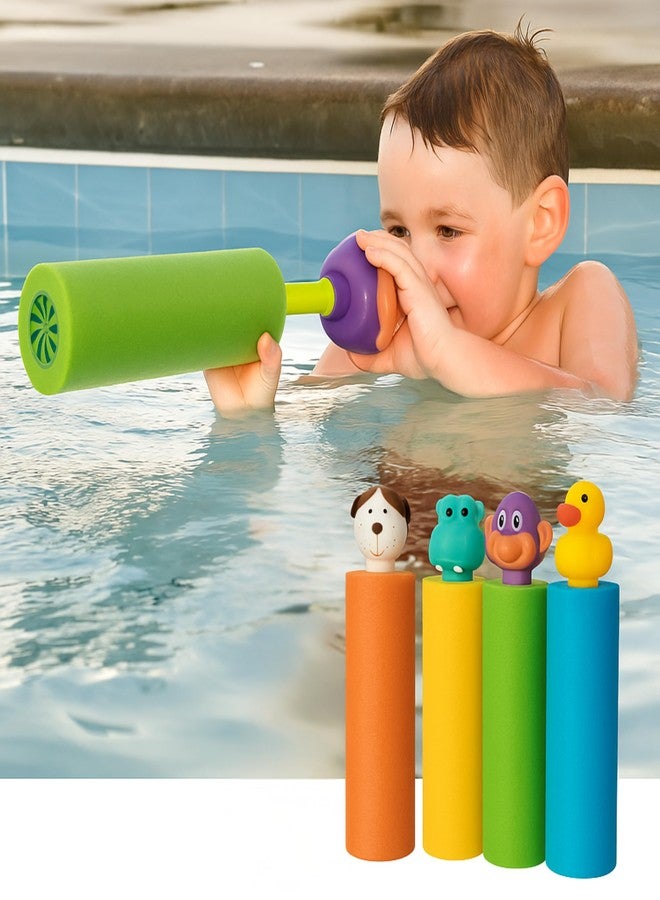 Atlasonix Water Squirter for Kids, Water Guns for Kids, Pool Squirt Water Blaster, 4 Pack 8 Pack Beach Essentials, Pool Deals, Beach Toys Ages 4-8, Summer Toddler Games - Image 3