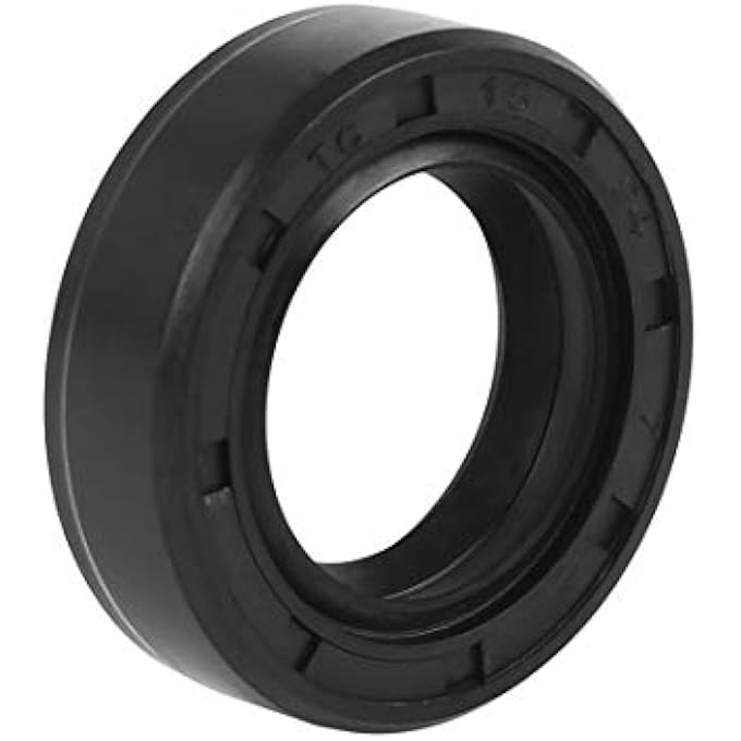 ريحني ختم عمود زيت مطاطي مزدوج الشفة TC بحجم 15 مم × 24 مم × 7 مم لعمود زيت السيارات - Image 1