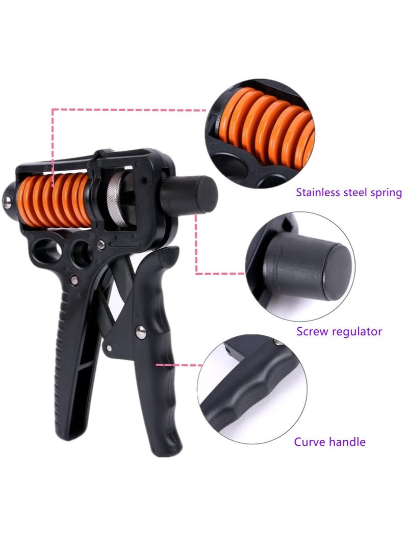Zikra Hand Grip Strengthener, Grip Strength Trainer, Finger Forearm Exerciser with Counter, Adjustable Resistance from 50-150 lbs, Portable Exercise Equipment - Image 4