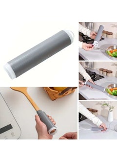 Buffer Heat Resistant Silicone Rubber Pot, Door Handle Cover Self-shrinking, Suitable for All Handles Pan Handle Insulation 12-15 cm  - Image 2