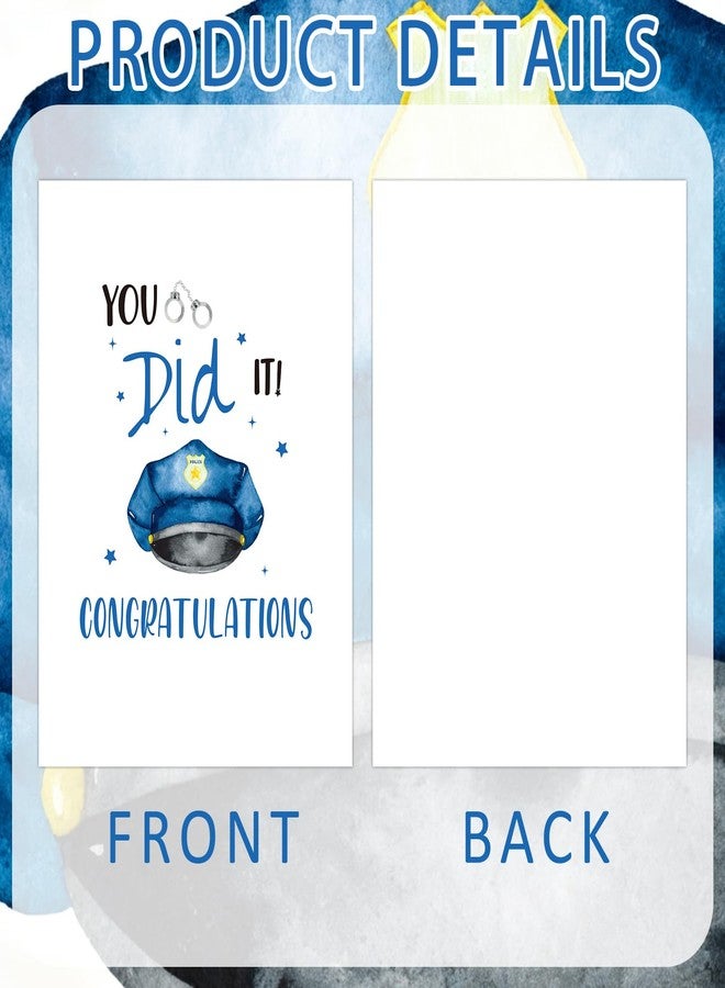 Keluna Police Academy Graduation Gifts Set - Police Academy Graduation Card with Keyring Policeman Officer Etirement Congratulation Promotion Gift for Men Women Him Her Son Daughter Brother Sister - Image 3