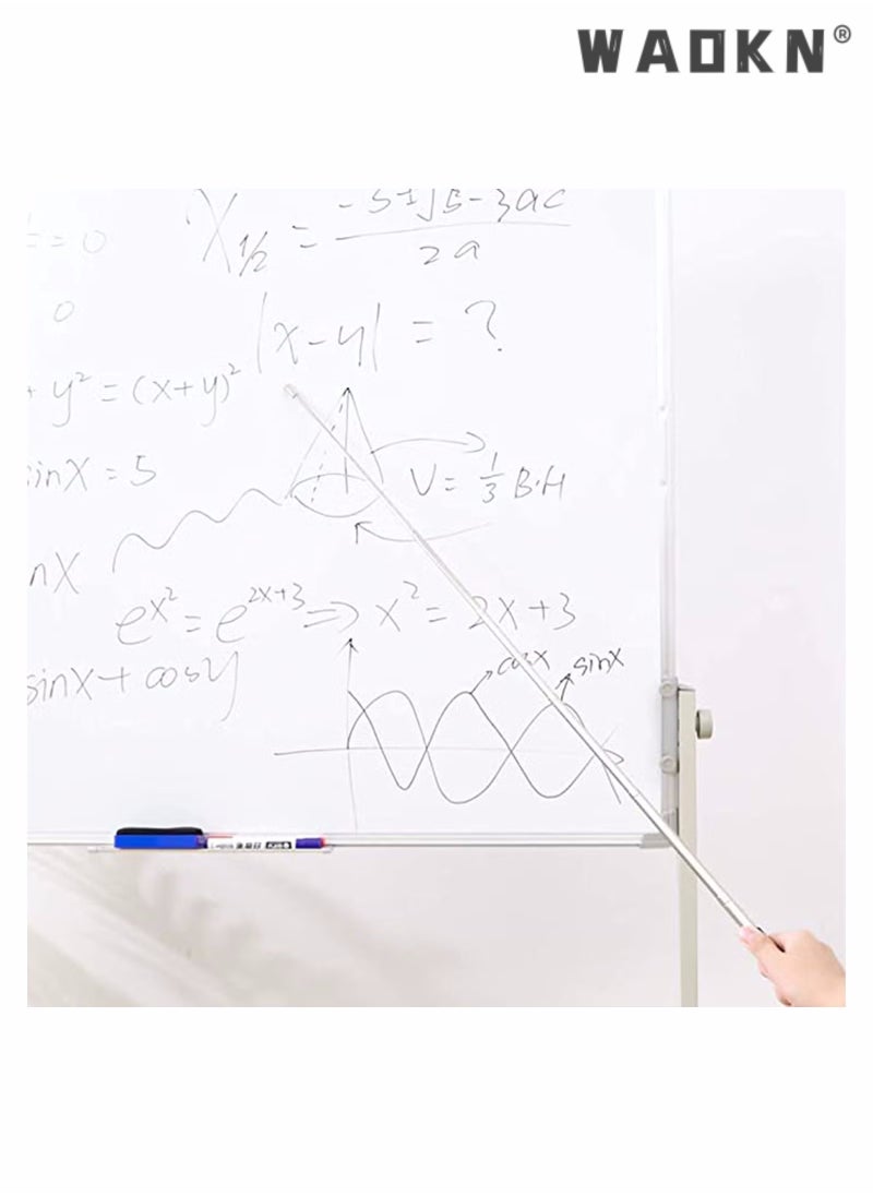 WAOKN - Telescopic Pointer Stick with Hand Lanyard, Teacher Pointer for Classroom Presentation Pointers for Teachers Hand Pointer Extendable Pointer Stick Retractable Pointer Pen Whiteboard Pointer - Image 1