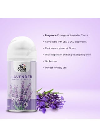 Dr Scent Breeze of Joy Air Freshener Lavender Aerosol Spray (300ml) - view 4
