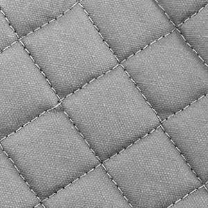 Fine Décor FineDecor Professional Cotton Oven Mitt, Oven Mitts with Quilted Lines, Heat Resistant Pot Holders, Flexible Oven Hand Gloves, Grey (Large) - Image 5