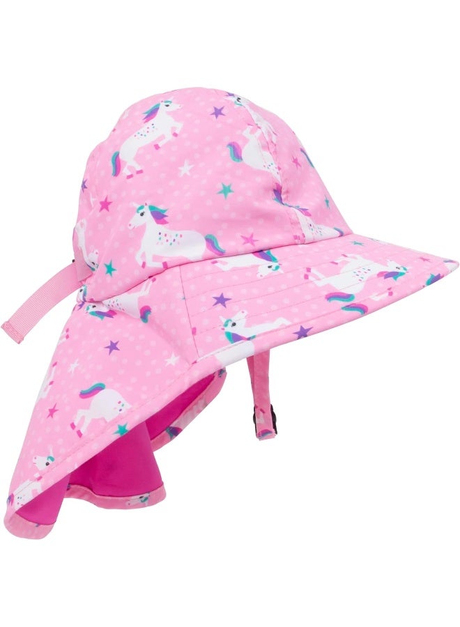 Zoocchini Baby Boys Una L'unicorno Bucket Hat - Image 1