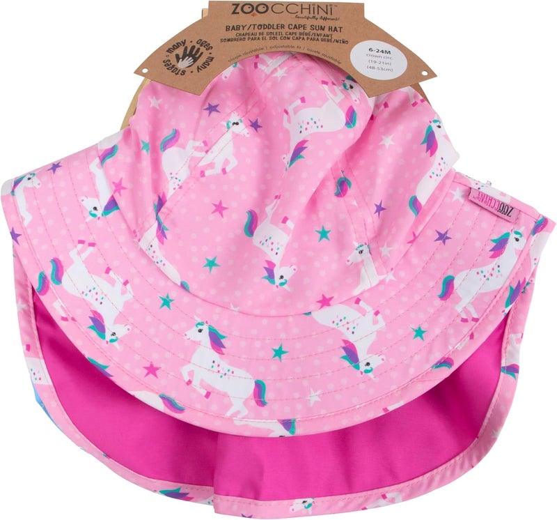 Zoocchini Baby Boys Una L'unicorno Bucket Hat - Image 4