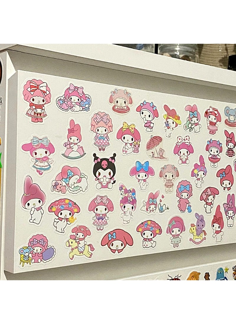 Kt Grup Kt Group Mega Sanrio Sticker Set Hello Kitty Keroppi Kuromi My Melody 365 Pieces Stickers  - Image 4