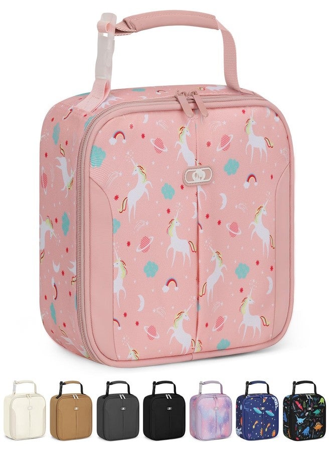 Capolo Insulated Lunch Bag for Kids and Adults - Thermal Reusable Lunch Bag Tote for School, Work, Office, Easy to Clean Meal Container Carrier, Lightweight Lunchbox for Women Men, Unicorn - Image 1
