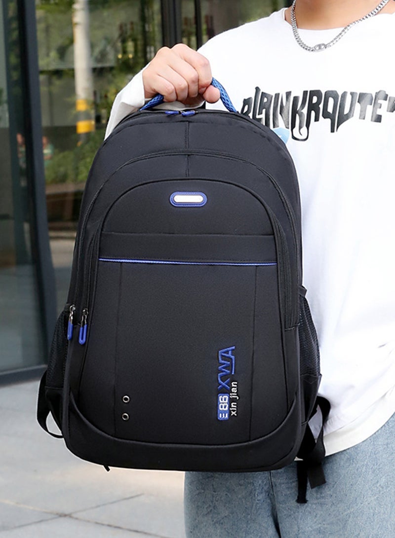 ETG Men's Business Backpack, Computer Bag, Travel Bag, Waterproof School Bag 30*13*48CM - Image 4