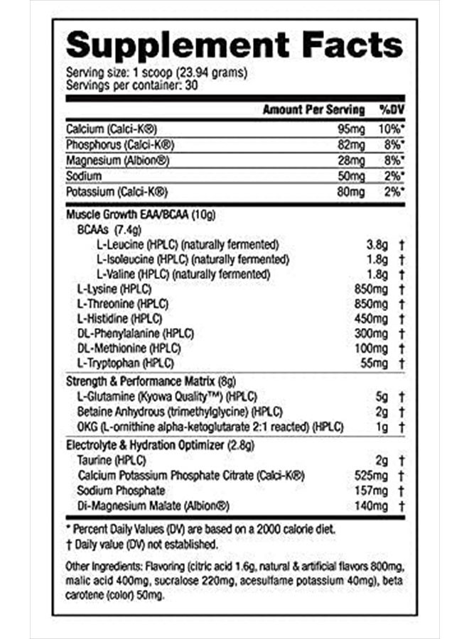 NutraBio Intra Blast - Advanced Electrolyte Performance Matrix - Amino Acid, EAA/BCAA Formula - Non-GMO, Gluten Free, Intra and Pre Workout Powder - 30 Servings - Passion Fruit - Image 2