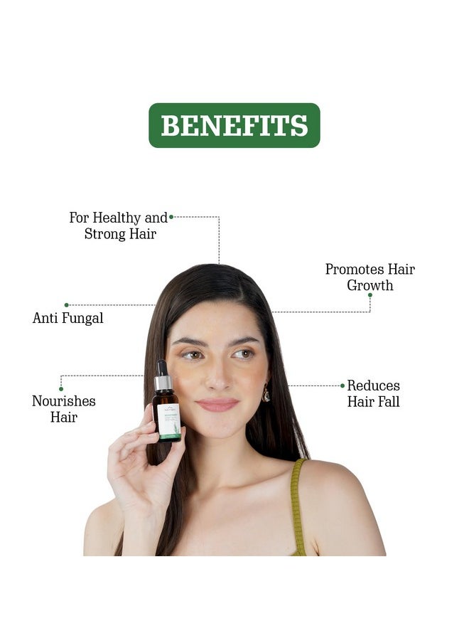 Aravi Organic 100% Pure And Natural Rosemary Essential Oil For Hair Growth, Hair Fall Control, Hair Nourishment & Strengthens And Skin Care Rosemary Oil For Women And Men 15 Ml  - Image 3