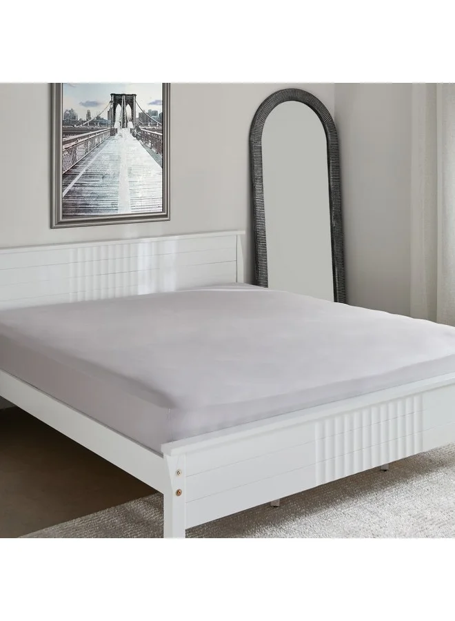 هوم بوكس شرشف سرير سوبر كينج بيركال نقي  خيط  ×  ×  سم