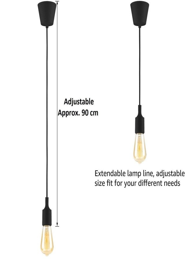 SAWSHIELD E27 Silicon Ceiling Pendant Holder for Filament Bulb (PACK OF 1) - Image 4