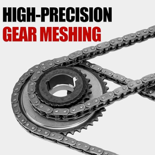 MITZONE Head Gasket Set & Timing Chain Kit & Water Pump Compatible with 2008-13 Chevrolet Malibu 10-15 Equinox L4 2.4L 2.2L 2.0L DOHC Head Gaske, 9-4201S 94201S C6209S 9-4201SX 94201SX - Image 4