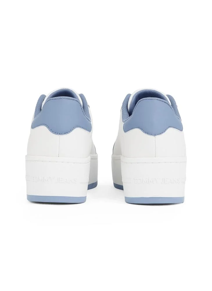 TOMMY JEANS Logo Detail Lace Up Low Top Sneakers