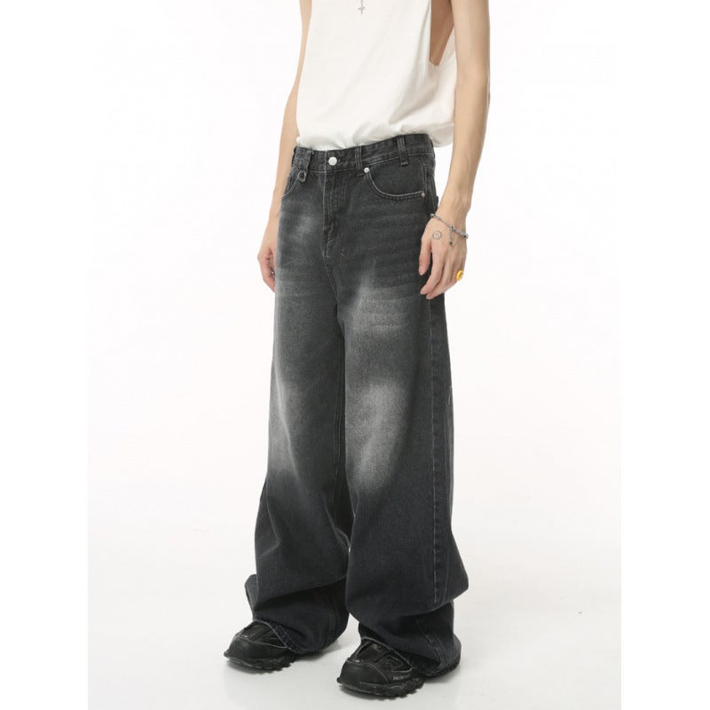 Unisex Casual Daily Denim Jeans - Image 3