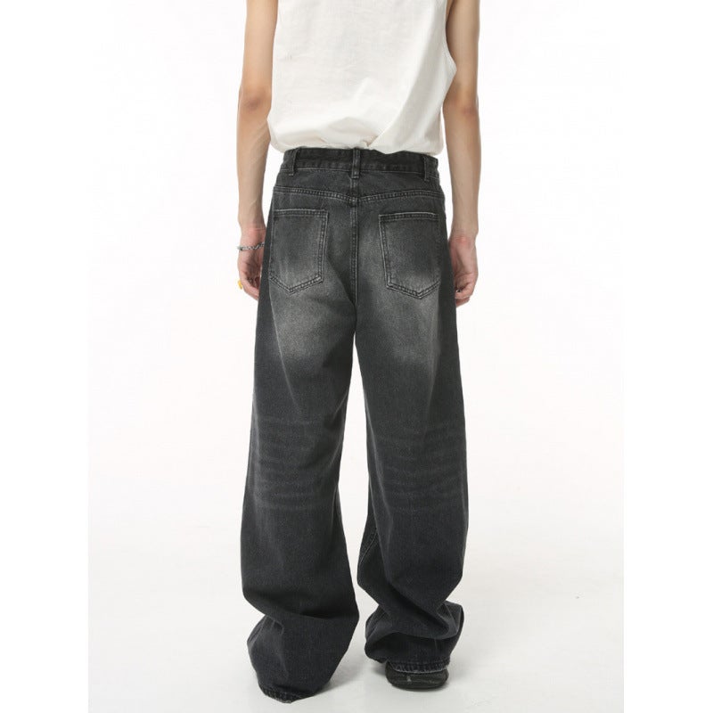 Unisex Casual Daily Denim Jeans - Image 4