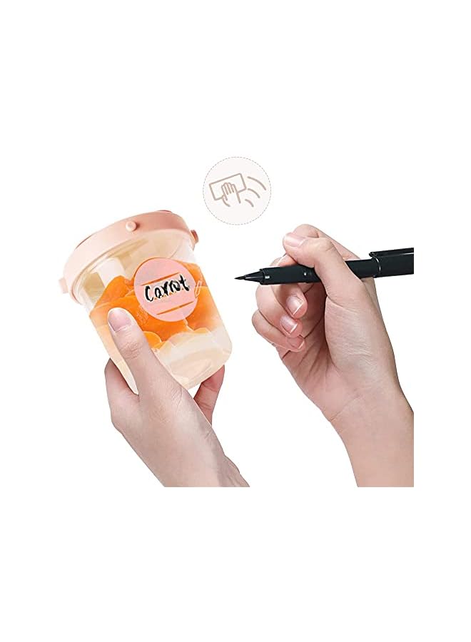 Green Tiger Baby Food Container, 3 Pack 100% Airtight Leak-Proof with Measurement Indication Plastic Baby Food Storage Box for Fruit Puree Yogurt (60 ml, 120 ml, 200 ml) - Image 4