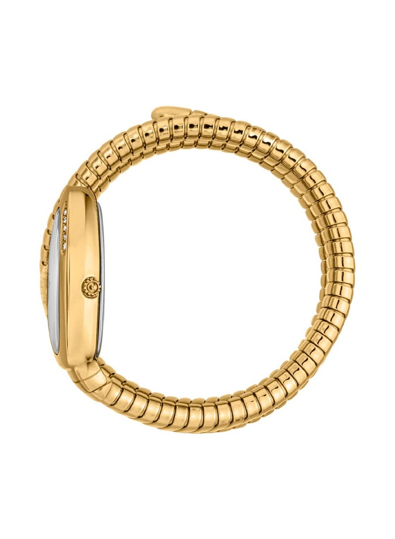 Just Cavalli ساعة نسائية أنالوج كوارتز ذهبية من جاست كافالي فيزوزو JC1L230M0035 - Image 3