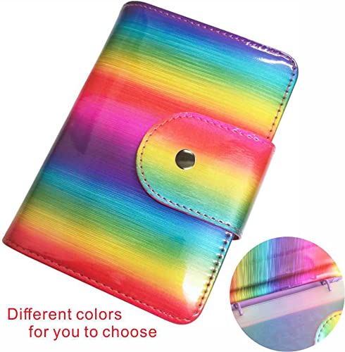DRDS 20 Slots Nail Art Stamp Plate Holder Stamping Plates Storage Bag Cases Rainbow Practical Empty Rectangle Plates Big Size 6.0X12.0CM Organizers - Image 5