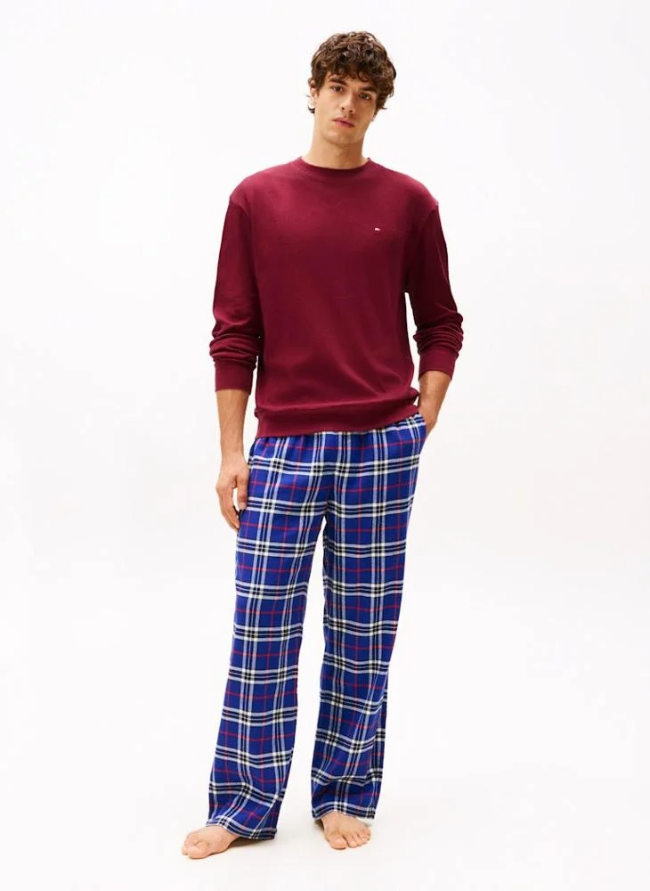 تومي هيلفيغر Logo Long Sleeve T-Shirt