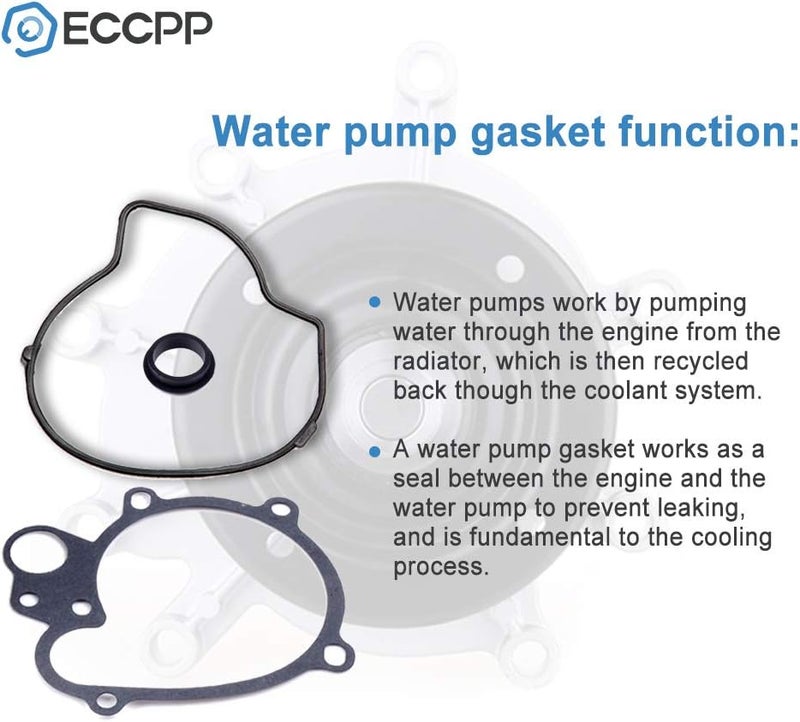 ECCPP Water Pump for 2005-2007 Ford Five Hundred, Freestyle, and Mercury Montego 3.0L - Image 3