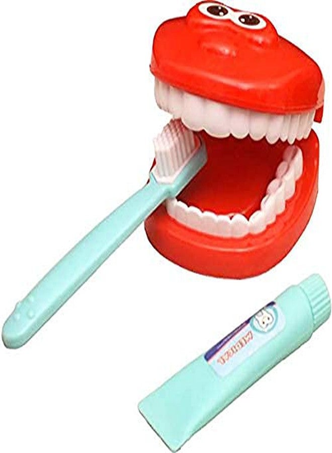KITIKITTZ KITI Kits® 15 Pieces Dentist Doctor Medical Set for Kids | Pretend Play Medical Kit | Perfect Role Play Toy Set for Kids | Doctor Dentist Denture Toys - Image 3