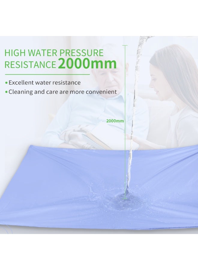Ehucon Flat Transfer Slide Sheet for Moving Patients,Draw Slide Sheet and Sliding Board for Elderly Transfers in Cars,Wheelchairs,Bed(Purple-140*200 cm) - Image 4
