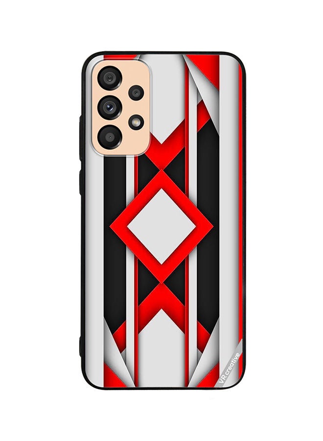 VR CREATIVE Protective Case Cover For Samsung Galaxy A72 Abstract Design Multicolour - Image 1