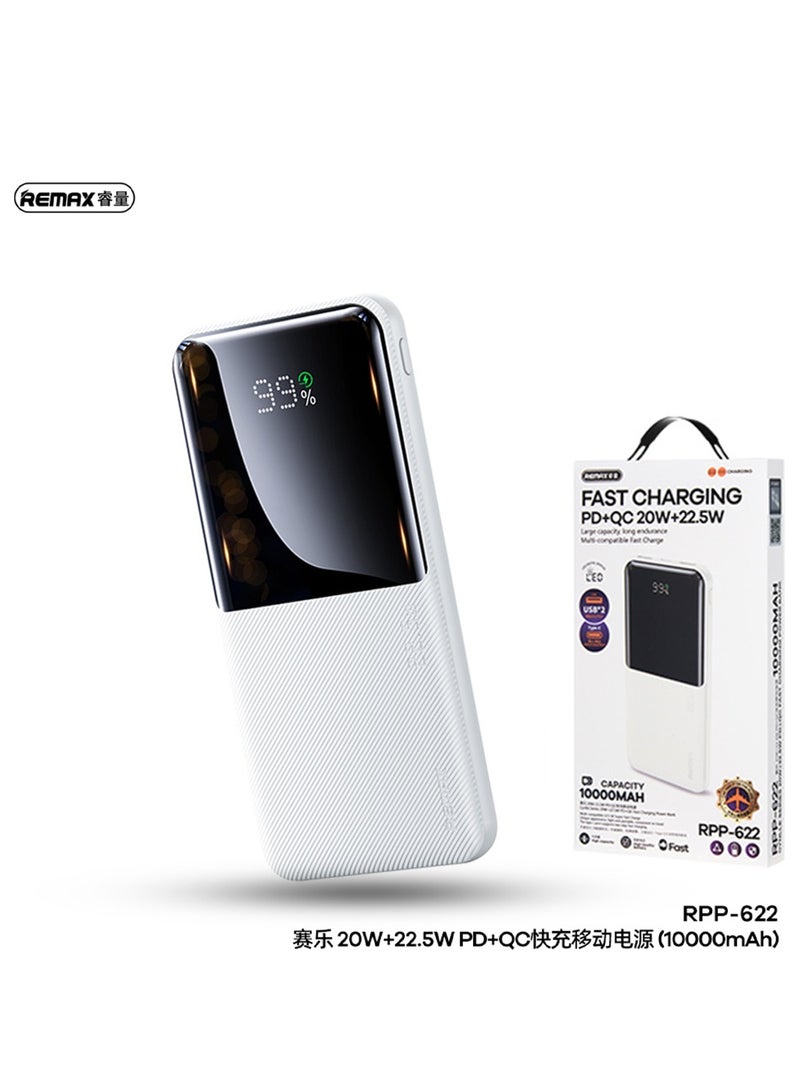 ريماكس بنك الطاقة للشحن السريع للجوال، موديل RPP-622، Calle 10000mAh، PD+QC (PD 20W+QC 22.5W) - Image 2