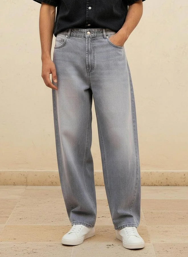 Splash FAV Men Baggy Fit Mid Rise Jeans