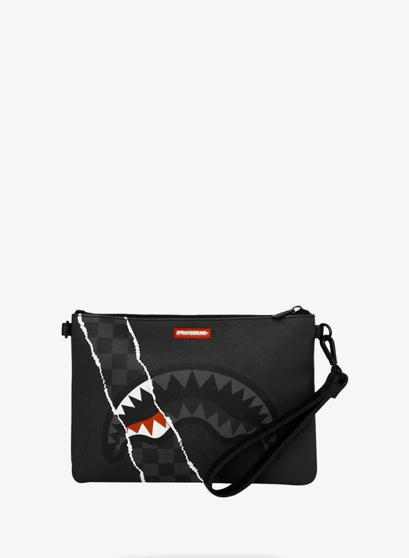 Sprayground  CENTER RIP REVEAL CROSSOVER CLUTCH  | Best Price UAE